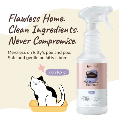 Kin+Kind Spray Kitty Litter - Floral