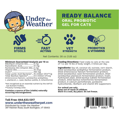 Under the Weather -Cat Ready Balance/Ready Cal(Dial Tube)