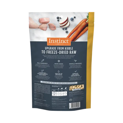 Instinct Freeze-Dried Raw Meals Grain-Free Cat Food Chicken Recipe 9.5oz