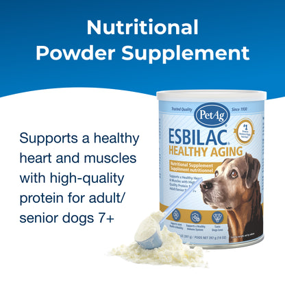 PetAg® Esbilac® Healthy Aging Nutritional Supplement for Adult & Senior Dogs 7 Years+ 14oz