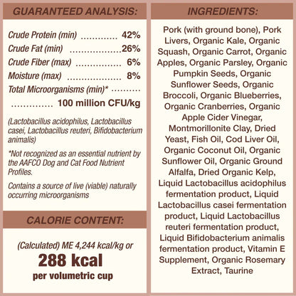 PRIMAL Freeze Dried Raw Pronto Pork Recipe DOG