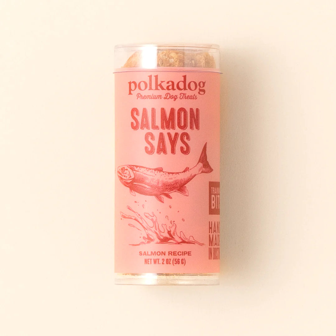 Polkadog Salmon Says