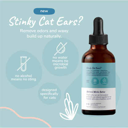 Kin + Kind Natural Kitty Ear Cleaner 4oz