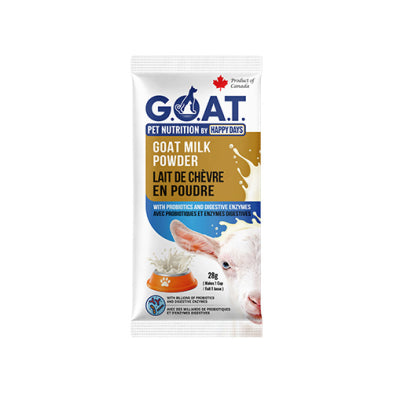 HAPPY DAYS Goat Milk Powder with Probiotics and Digestive Enzymes 28G
