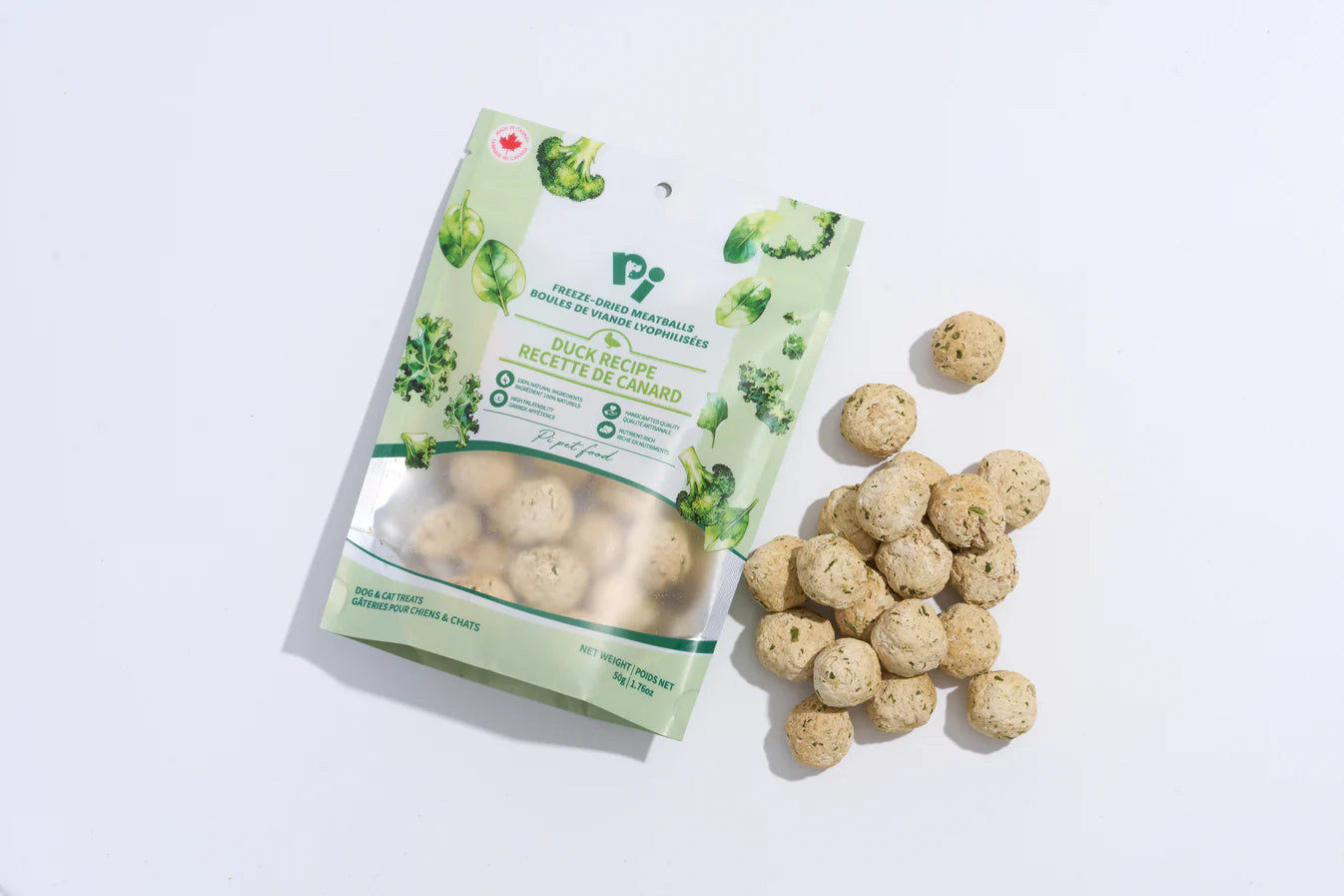 PiPet - MEATBALLS - DUCK RECIPE 50G