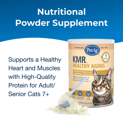 PetAg® KMR® Healthy Aging Healthy Aging Nutritional Supplement for Adult & Seniors Cats 7+ 14oz