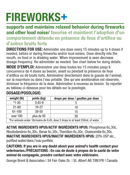 HOMEOPET® FIREWORKS+ 15 ML