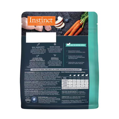 Instinct Freeze-Dried Raw Meals Grain-Free Puppy Food Chicken Recipe