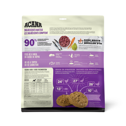 Acana Freeze-Dried Patties Duck Recipe Dog Food