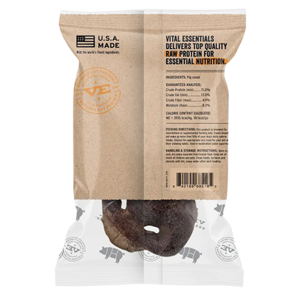 Vital Essentials® RAW BAR Freeze-Dried Raw Pig Snouts Dog Snacks