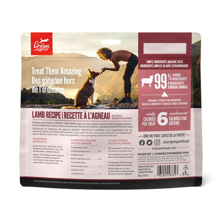 Orijen Grass-Fed Lamb Freeze-Dried Dog Treats