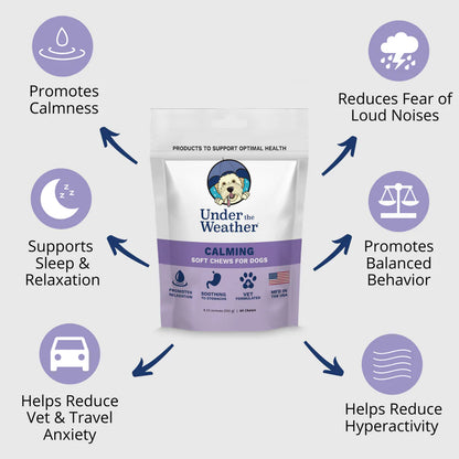 Under the Weather - Soft Chew Dog Supplements - Calming