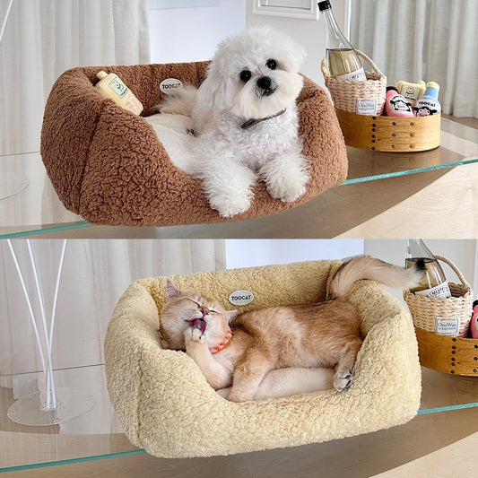 TOOCAT Cloud Plush Pet Sofa Bed