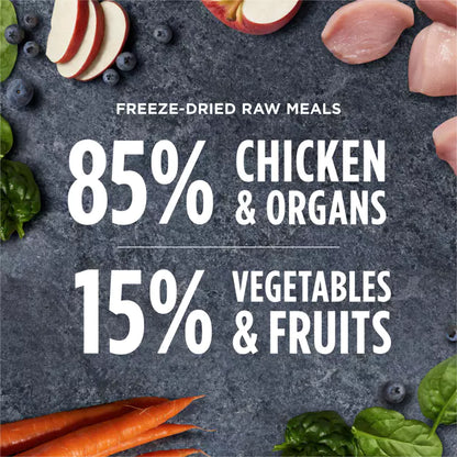 Instinct Freeze-Dried Raw Meals Grain-Free Dog Food Chicken Recipe