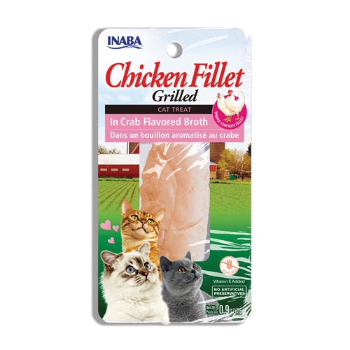 Inaba Cat Grilled Fillets - Chicken 15g