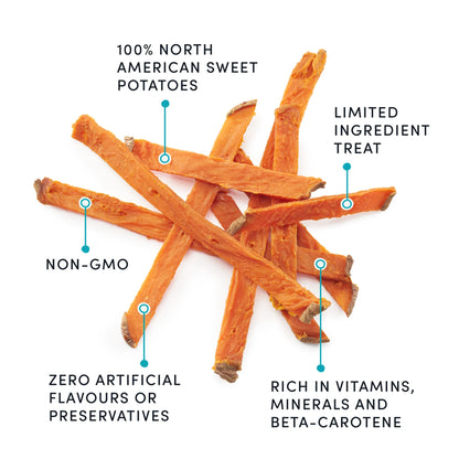 Crump's Natural Sweet Potato Fries Dog 280g