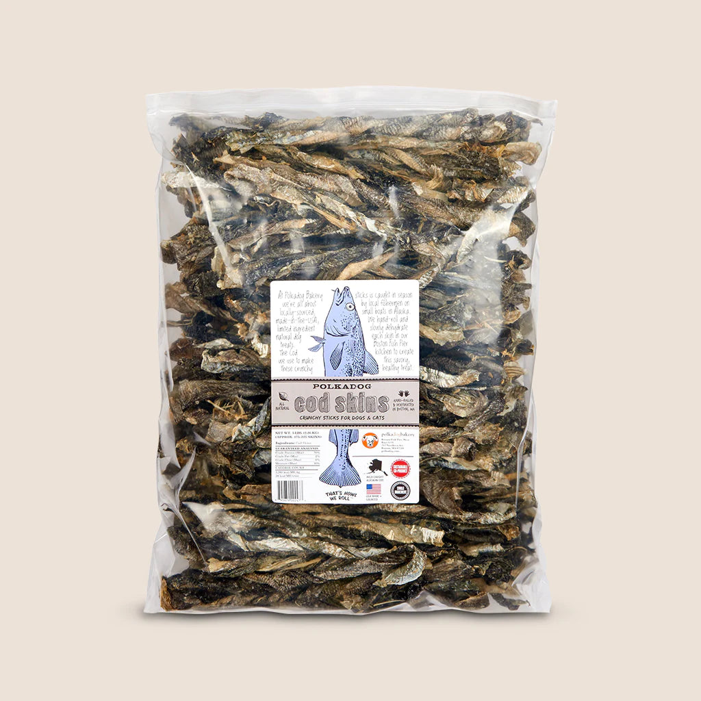 Polkadog Cod Skin Jerky