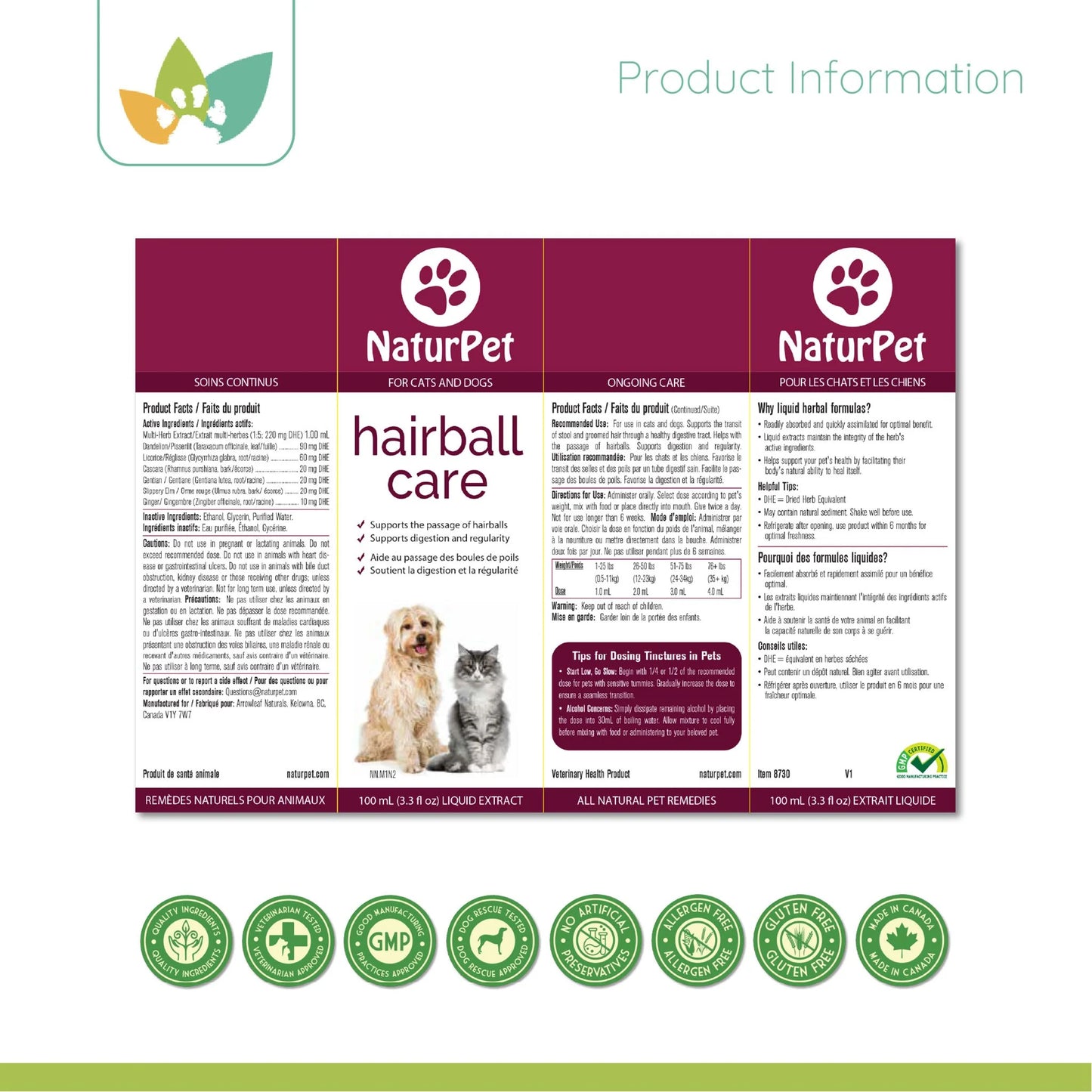 NATURPET® HAIRBALL CARE