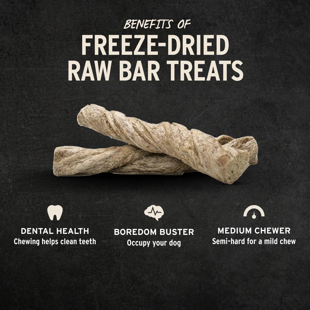 Vital Essentials® RAW BAR Freeze-Dried Raw Moo Sticks Dog Snacks