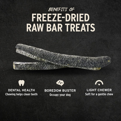 Vital Essentials® RAW BAR Freeze-Dried Raw Salmon Skins Dog Snacks
