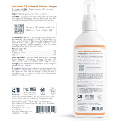 Synergy Labs Veterinary Formula Antiseptic & Antifungal Spray 8 oz