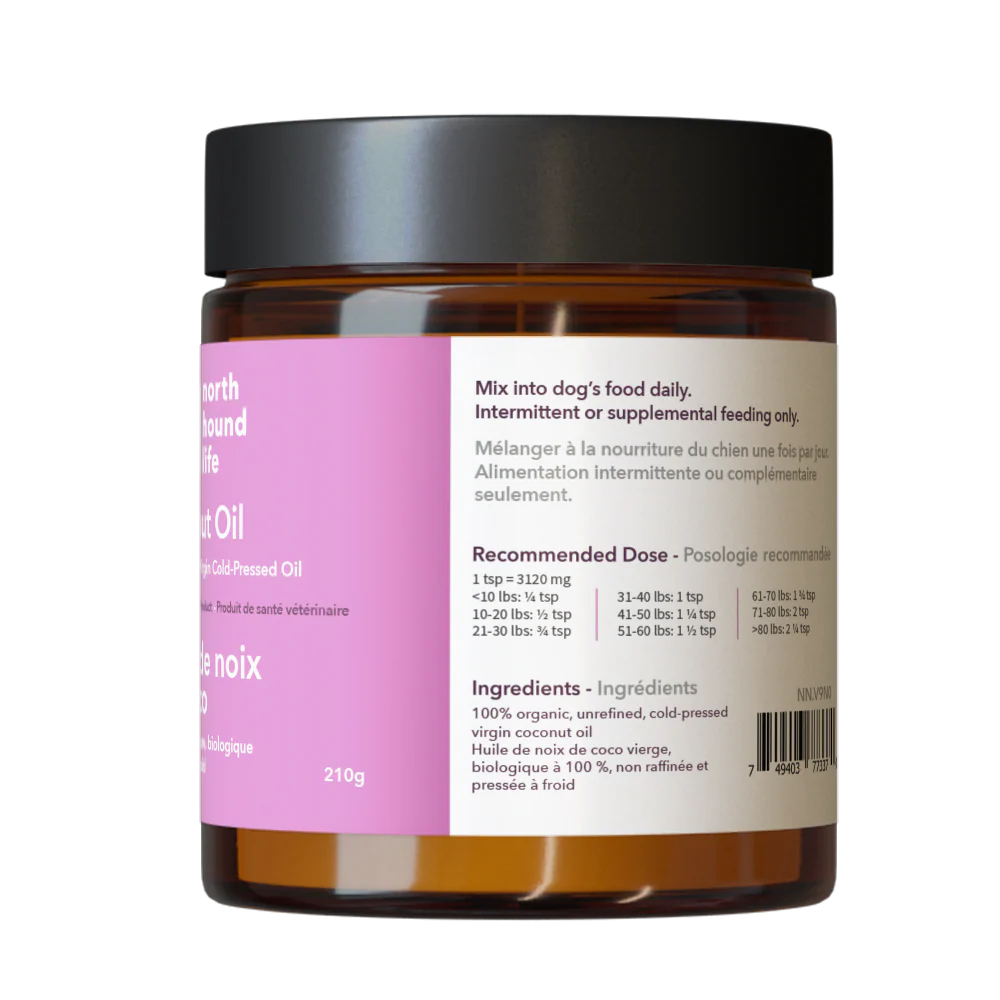 North Hound Life - Coconut Oil 210G