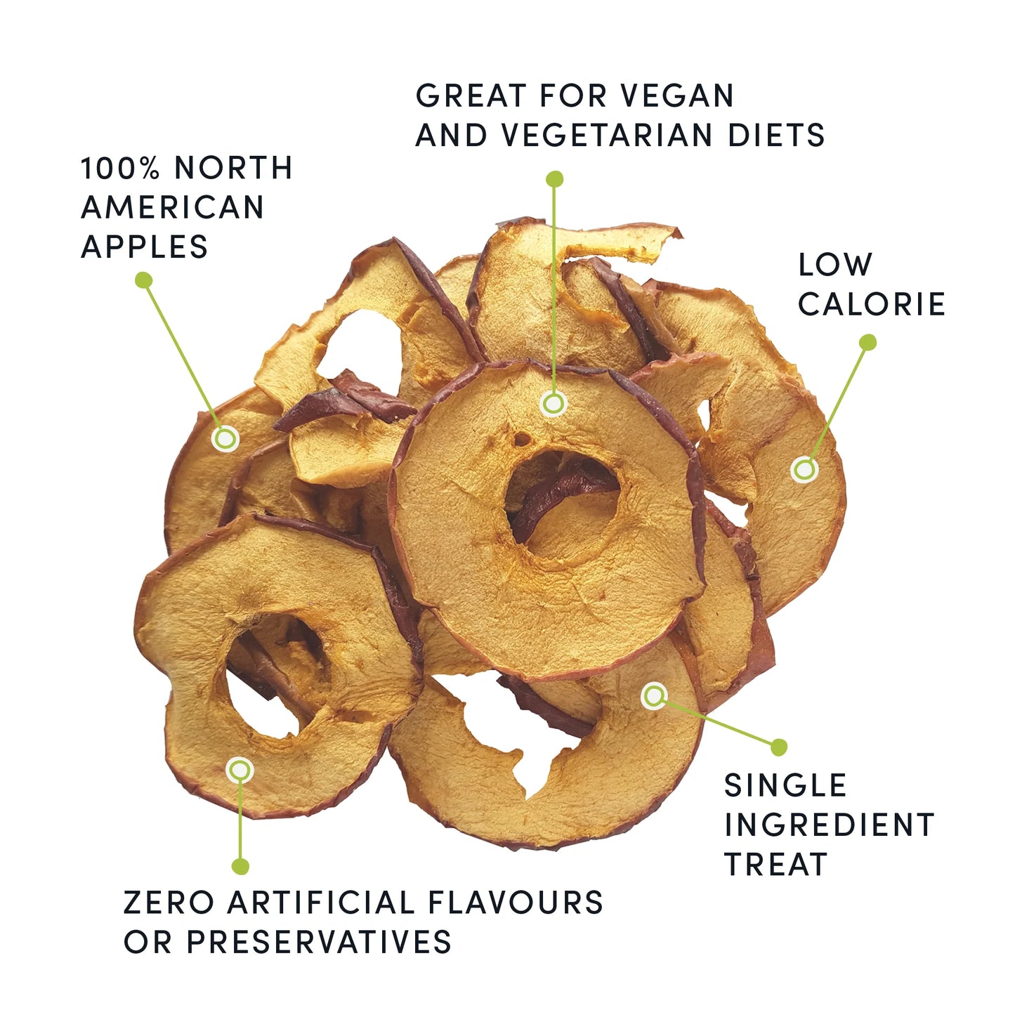 Crump's Natural Apple Bites Dog 120g