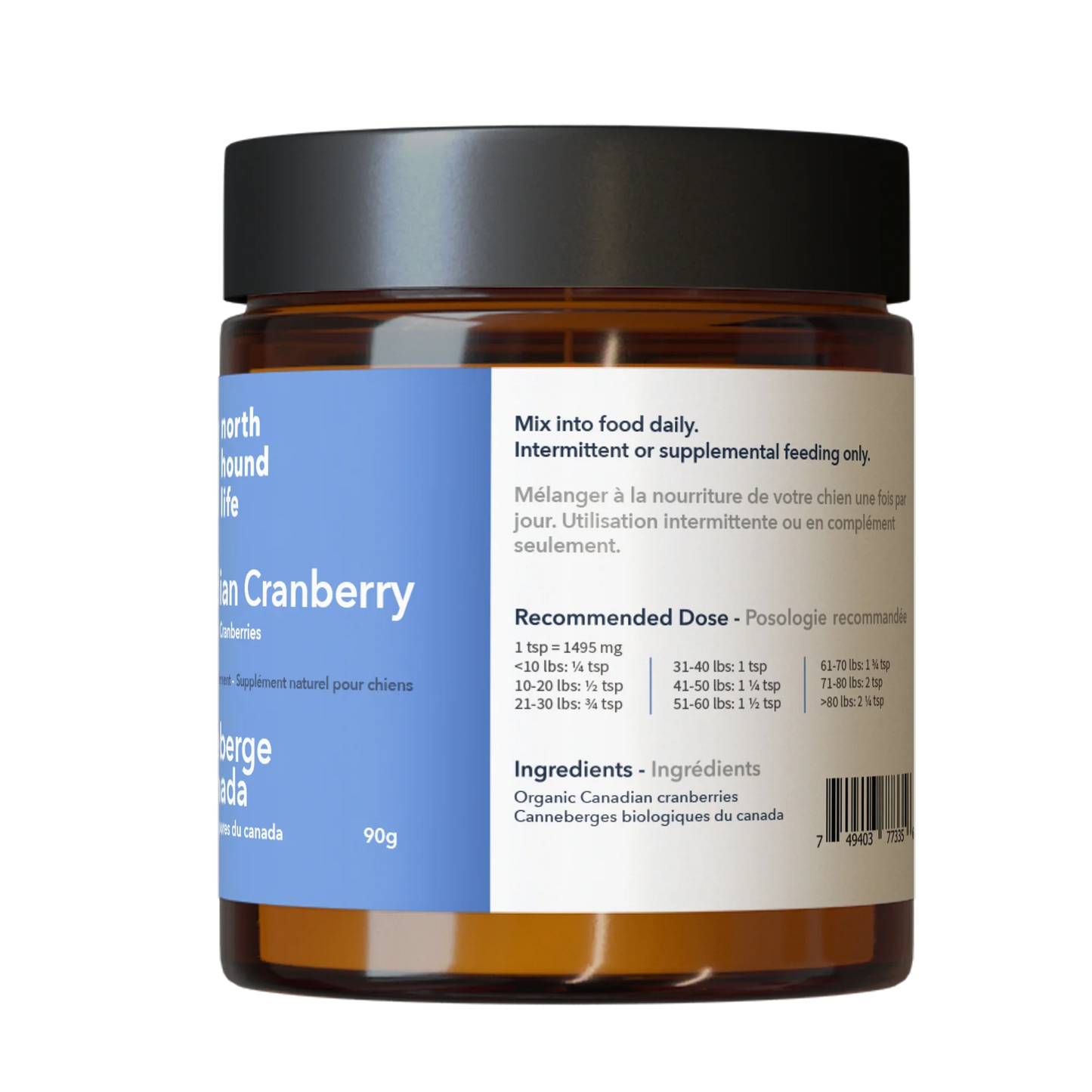 North Hound Life - Canadian Cranberry 90G
