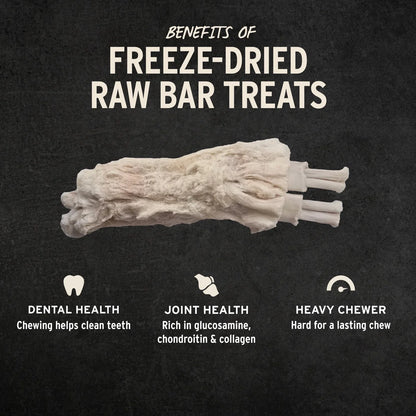 Vital Essentials® RAW BAR Freeze-Dried Raw Beef Tendon Dog Snacks