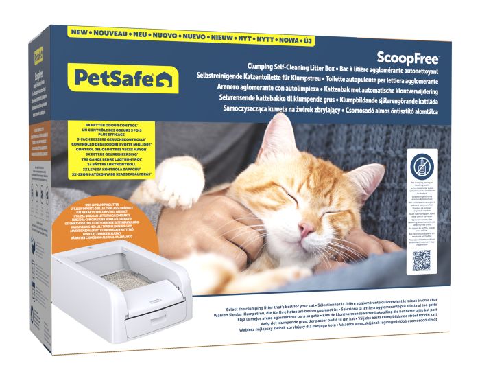 Petsafe Self-Cleaning Scoofree Clumping Litter Box