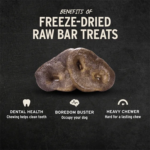 Vital Essentials® RAW BAR Freeze-Dried Raw Pig Snouts Dog Snacks