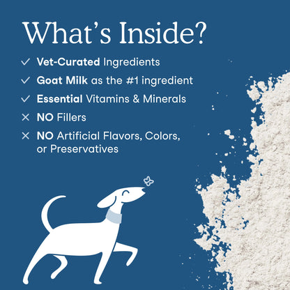 Fera Pets – Goat Milk Topper – Multivitamin, Powder – 60 Servings