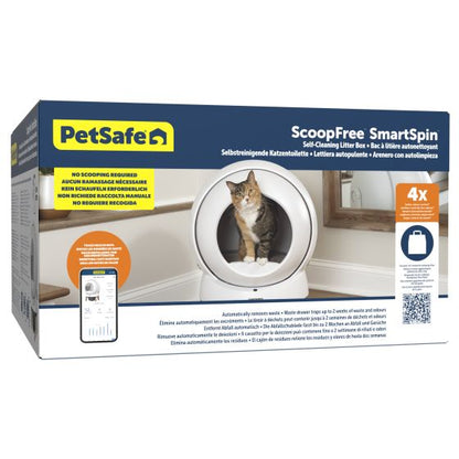 PetSafe ScoopFree SmartSpin Self Cleaning Litter Box Cat 1pc