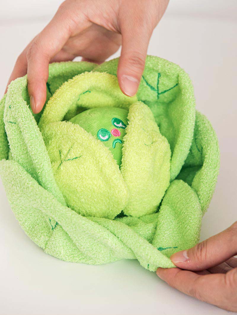 Bite Me Cabbage Nose Work Dog Toy