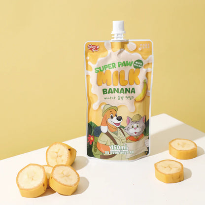 Korea SuperPaw Pet Milk 150ML - Banana