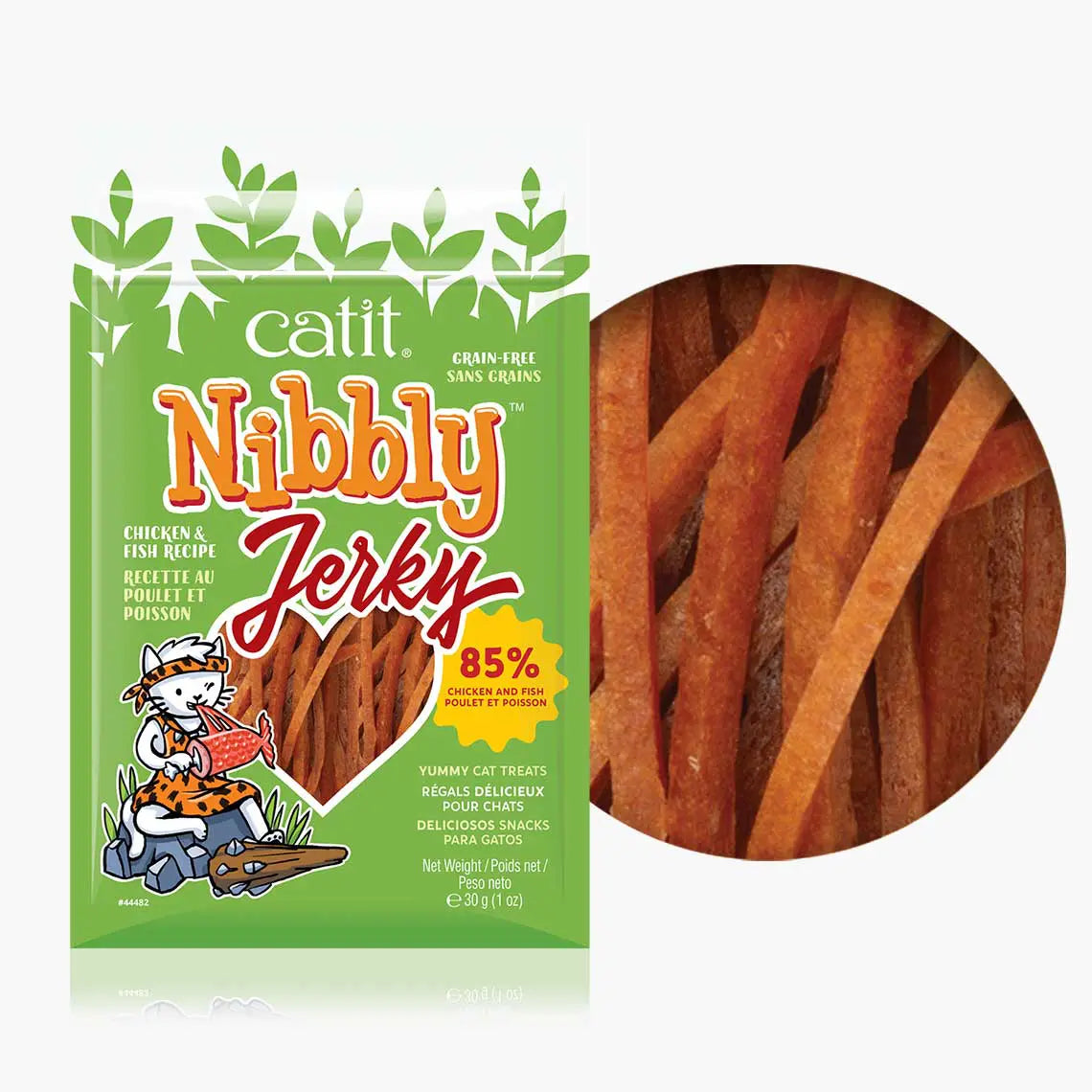 Catit Nibbly Jerky 30 g (1 oz)