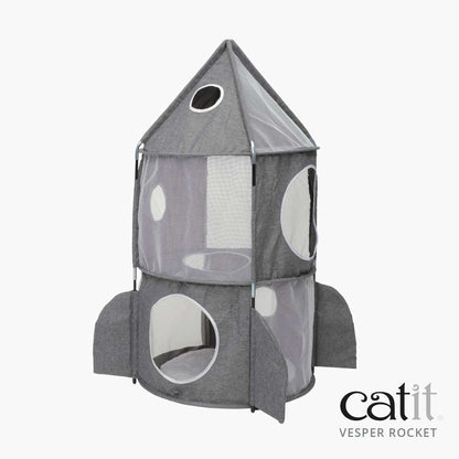 Catit Vesper Rocket 50 x 50 x 90 cm (19.6 in x 19.6 in x 35.4 in)