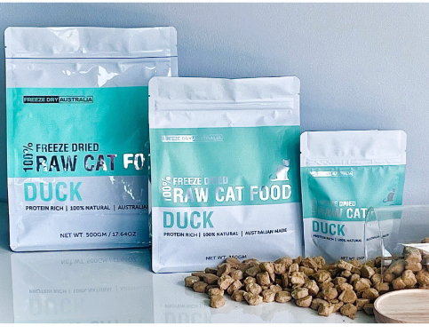 FDA 100% RAW CAT FOOD – DUCK 25G