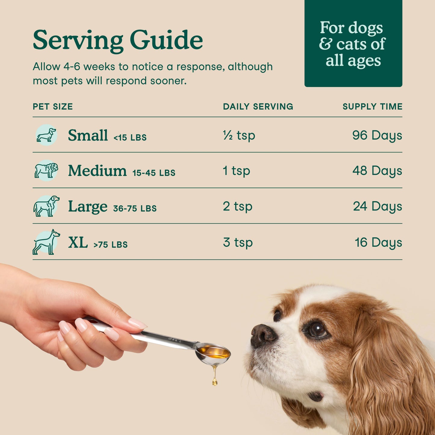 Fera Pets – Vegan Omega-3s Algae Oil for Dogs & Cats, Liquid – 8oz