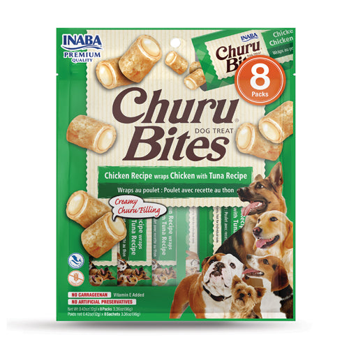 Inaba Dog Churu Bites - Chicken Recipe 96g