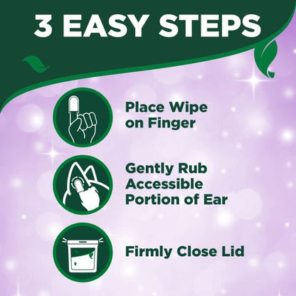 Vet's Best Ear Relief Finger Wipes For Dogs & Cats
