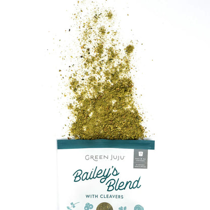 Green Juju Dog Freeze Dried Bailey's Blend with Cleavers