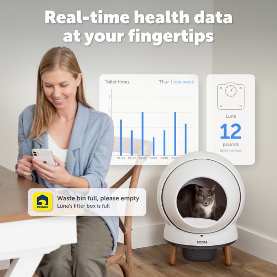 PetSafe ScoopFree SmartSpin Self Cleaning Litter Box Cat 1pc