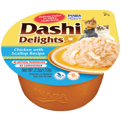 Inaba Cat Dashi Delights - Recipes 70g 3pk