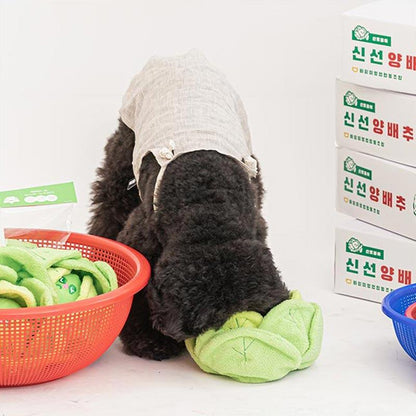 Bite Me Cabbage Nose Work Dog Toy
