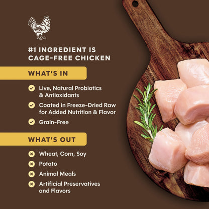 INSTINCT ULTIMATE PROTEIN CAGE-FREE CHICKEN RECIPE FOR CATS