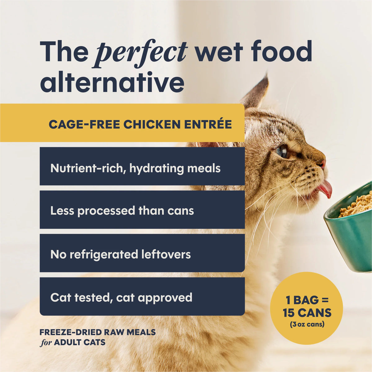 Instinct FreshDried Pates Cat Food Chicken Entree 3oz