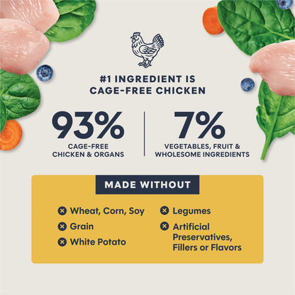 Instinct FreshDried Pates Cat Food Chicken Entree 3oz