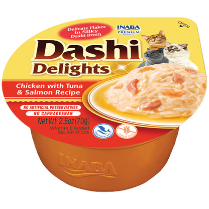 Inaba Cat Dashi Delights - Recipes 70g 3pk