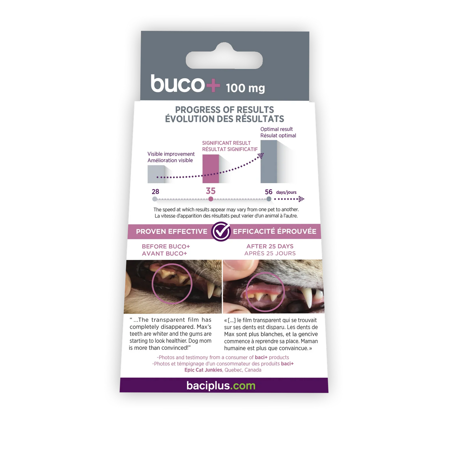 buco+ fresh breath and healthy teeth for cats and dogs 35G
